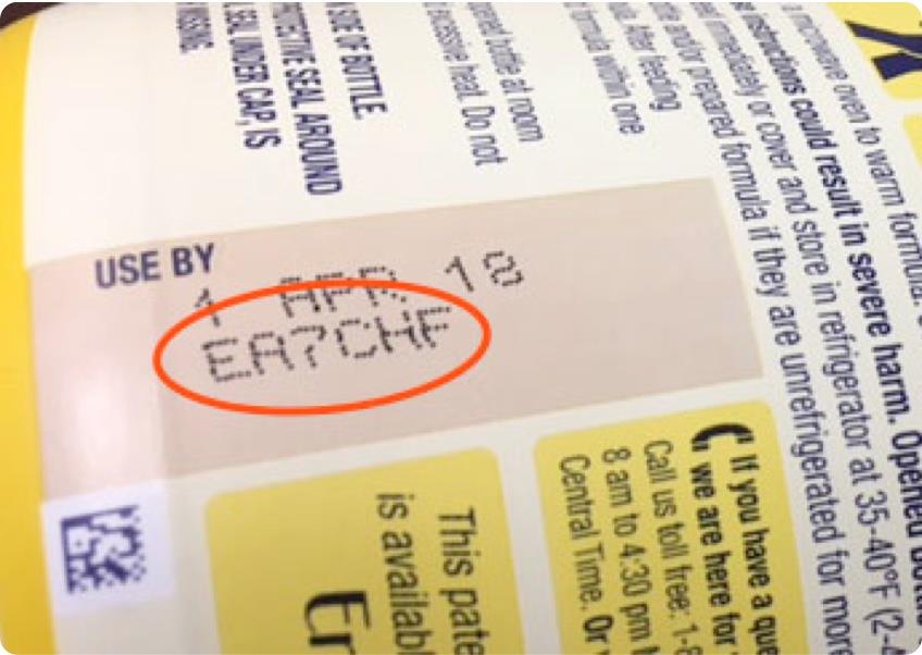 How to Find Expiration Dates, Lot Numbers and Batch Codes | Enfamil