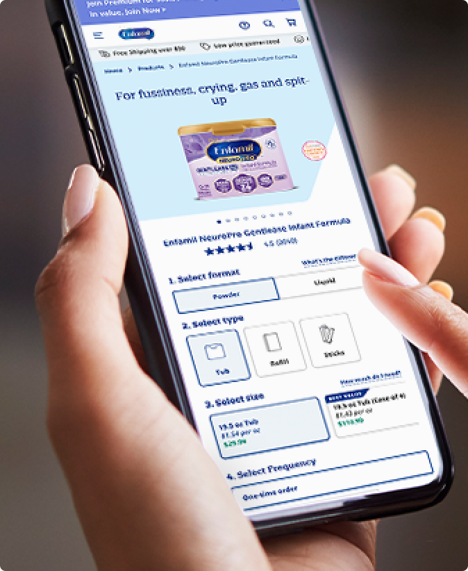 Find Your Favorite Products on the Enfamil® Shop